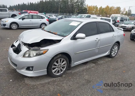 2009 Toyota Corolla S from USA, damaged, VIN 1NXBU40E59Z084429